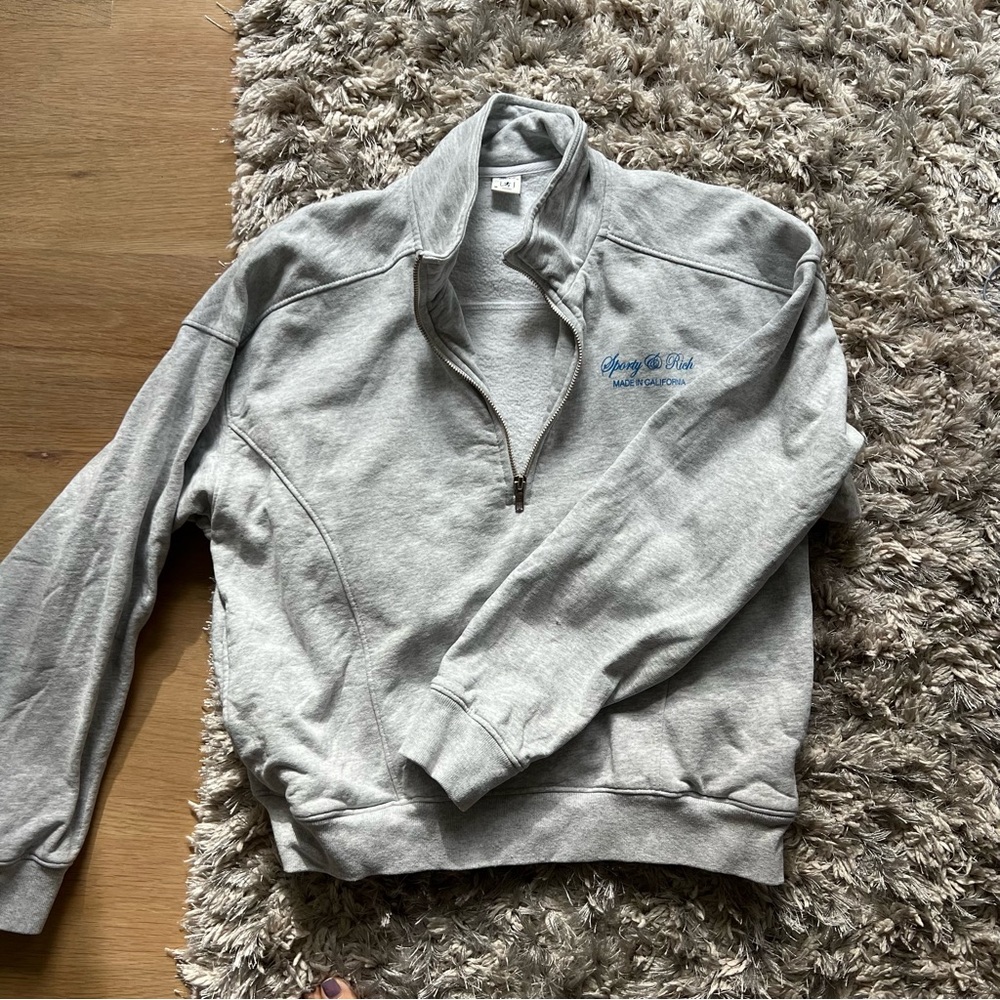 Sporty & Rich 1/4 Sweatshirt